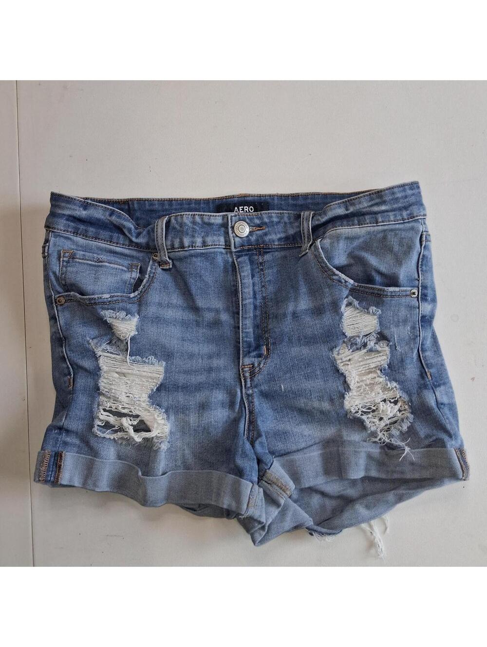 Aeropostale Women's Blue Shorts